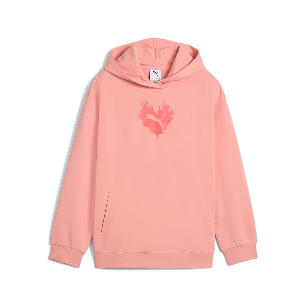 Puma Flaming Love Hoodie TR G Felpe con Cappuccio Niñas (Pack de 1)