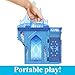 Mattel Disney Frozen Toys, Elsa Ice Palace Storytime Stackers, Castle Doll House Playset with Small Doll & 8 Accessories, Travel Toy with Handle