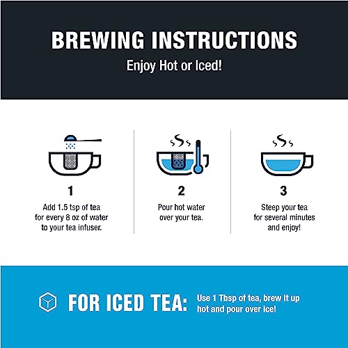 Tiesta Tea Relaxer Tea Sampler Dry Flight Set - Non-Caffeinated, Hot & Iced Tea, Loose Leaf Tea Sampler Set With Herbal & Chamomille Tea, 6 Sample Pouches #TOP5