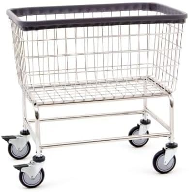 Large Capacity 4.5 Bushel Industrial Laundry Cart