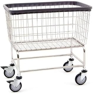Large Capacity 4.5 Bushel Industrial Laundry Cart