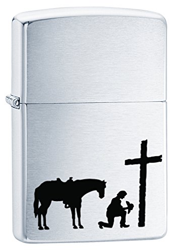 Encendedor Zippo Cowboy Praying Cowboy miniatura 1