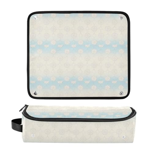 Bolsa de viaje para herramientas de cabello con tapete resistente al calor miniatura 3