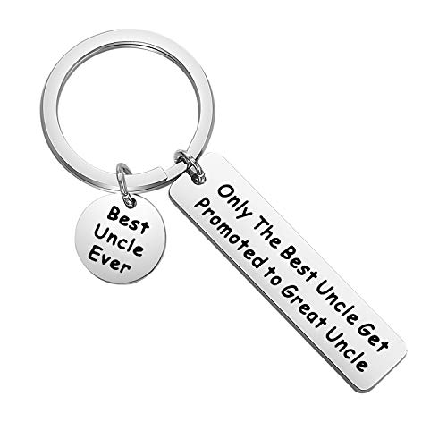 ENSIANTH Aunt Gift Uncle Gift Only The Best Aunt/Uncle Get Promoted To Great Aunt/Uncle Inspirational Jewelry for Aunt