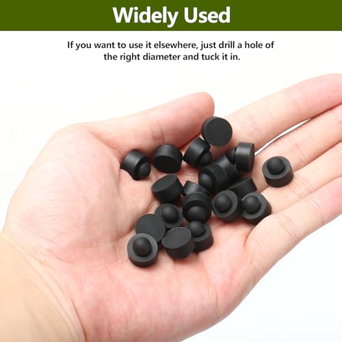 30 pack rubber feet bumper push-in series for crockpot slow cooker feet replacement 1234 diameter fits 1434 bumper holes use in 11634 panel thickness versatile