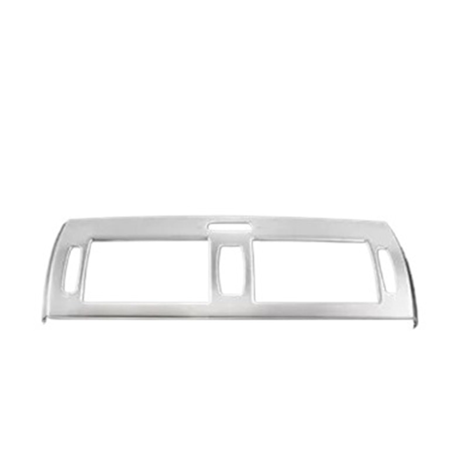 for BMW for X3 for E83 2006-2010 Car Center Console Air Conditioning Outlet Vent Frame Trim Stickers Auto Accessories Car Interior Accessories(Silver)
