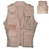 Humvee Safari Photography Vest For Men, Women, Unisex - Vest for Hunting, Fishing, Camping, Travel,