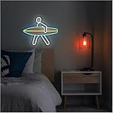 Zoom IMG-1 neon insegna al surfman surf Zoom IMG-1 neon insegna al surfman surf
