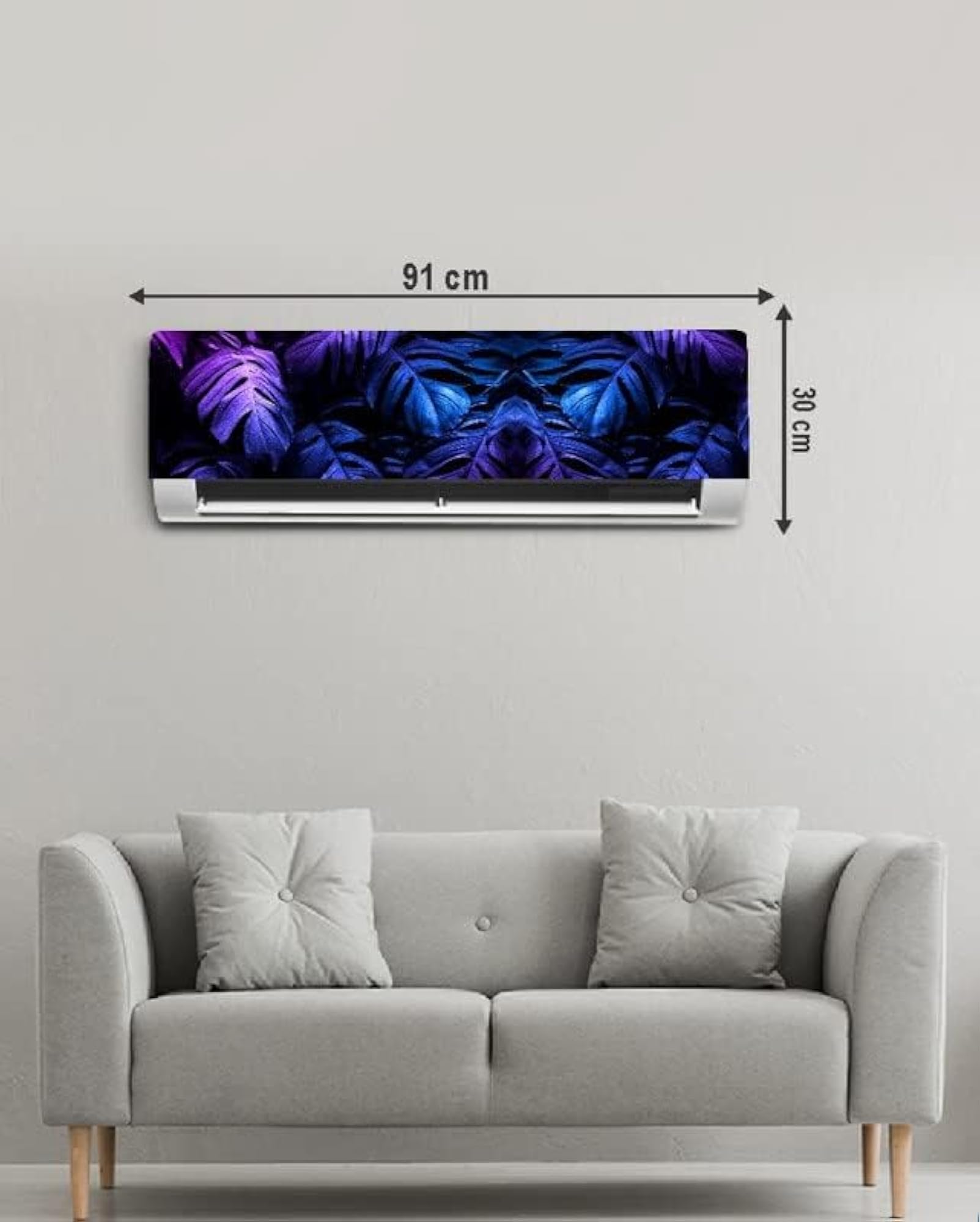 AC Colourful Leafs Beautiful Multicolor Sticker