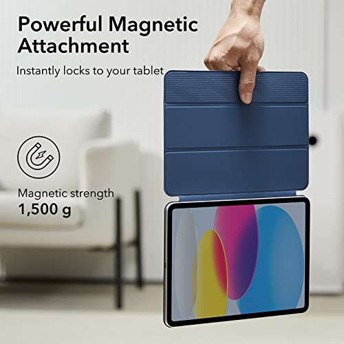 ESR for iPad 10th Generation Case, Rebound Magnetic Case, Convenient Magnetic Attachment, Two-Way Trifold Stand - Image 3