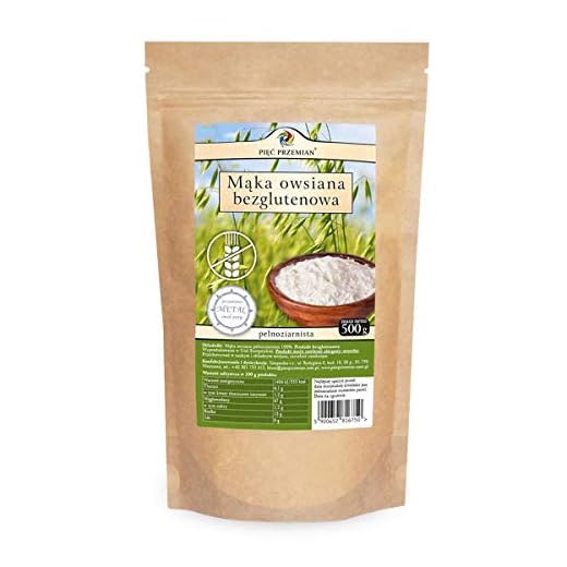 Pięć Przemian Avena Integral Sin Gluten Paquete de 1 x 500g - Harina Saludable