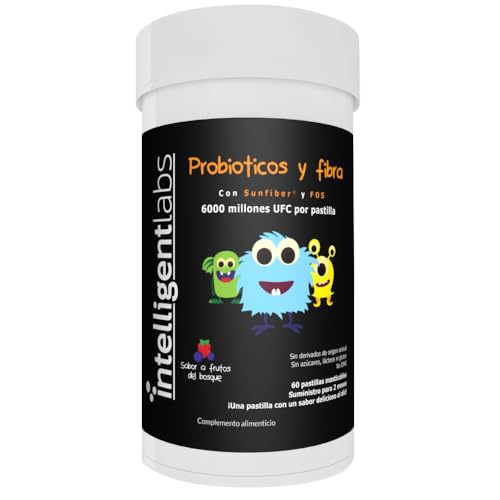 Probiótico con Prebióticos para Niños con 6 Mil Millones de UFC, ...