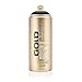 Produktbild Montana Cans 285783 Spray Dose Gold, Gld400, S9000, 400 ml, Shock black