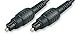 PRO SIGNAL - TOSLink Optical Audio Lead Male to Male, 0.5m Black