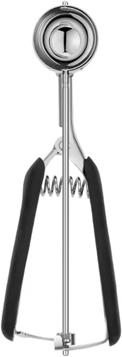 Stainless Steel Ice Cream Scoop Cookie Multipurpose Spoon Fruit Scooper Dough Baking Kitchen Tools(70mm)