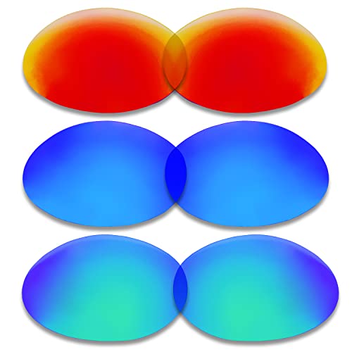 Lentilles pour Oakley Romeo 1 de rechange compatibles en 3 couleurs