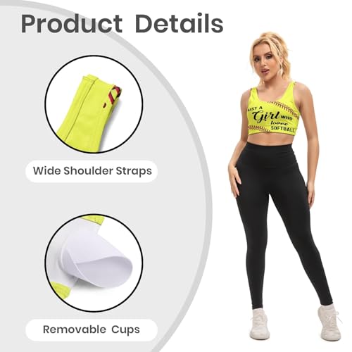 Image of Yoga top Women's Cheerleading Uniform Gym Outfit Running Crop Tops Yoga Shirts Casual Tank Top