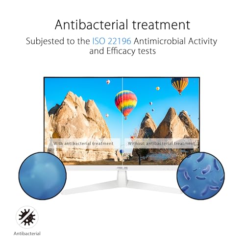 ASUS Eye Care VY249HF-W - 24 inch Full HD Monitor - 100 Hz, 1ms MPRT, AdaptiveSync - IPS Panel, Vesa 100x100, 16:9, 1920x1080, HDMI, Wit - Afbeelding 5
