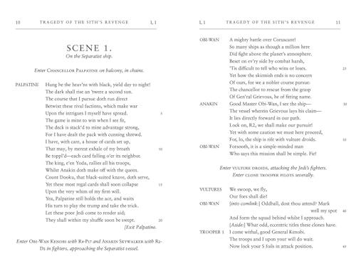 Image of William Shakespeare's Tragedy of the Sith's Revenge: Star Wars Part the Third (Shakespeare Star Wars: Prequel Trilogy, 3)