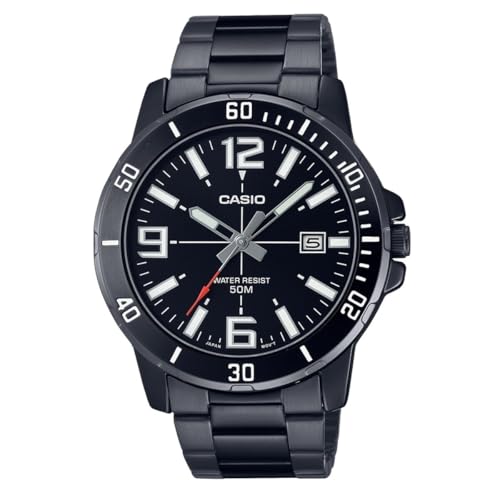 Casio Enticer Men Analog Black Dial Men MTP-VD01B-1BVUDF (A1979)