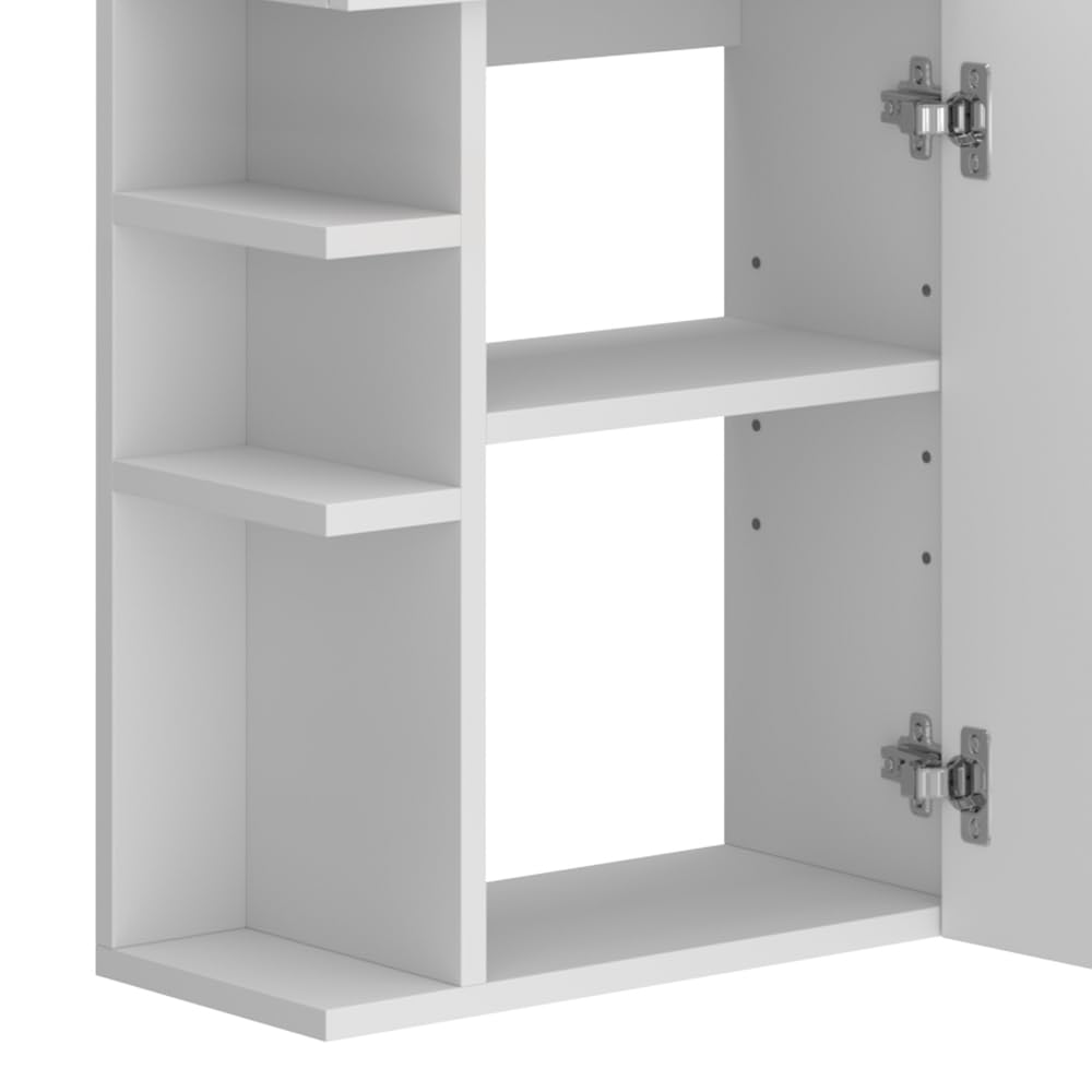 Vicco Ensemble de Meubles de Salle de Bain Amadeo, Blanc 50 cm