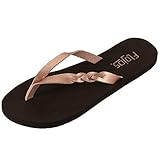 FLOJOS Women's Serenity Flip-Flop, Rosegold, 11