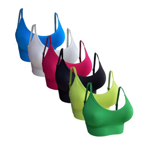 Kit 2 Top Feminino Com Bojo Removível Alça Fina Confortável Liso (BR, Alfa, G, Regular, PRETO/BRANCO