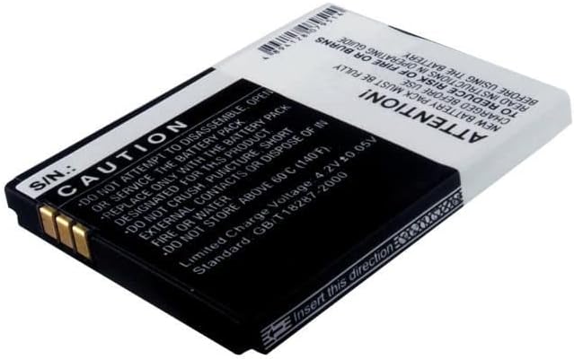 Battery for Cordless Phone 2.59Wh Li-ion 3.7V 700mAh, 312BAT016, BAK130506 (2.59Wh Li-ion 3.7V 700mAh Black for Fritz!FON Cordless Phone AVM 2000, AVM 2446, C4, C4 Mobilteil, C5, C5)