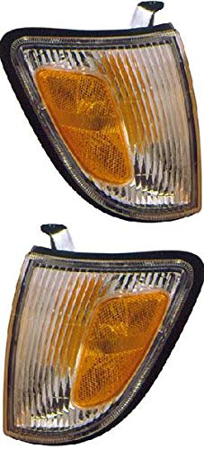 Garage-Pro Corner Light Set Compatible with 1997-2000 Toyota Tacoma Base DLX SR5 Driver and Passenger Side RWD