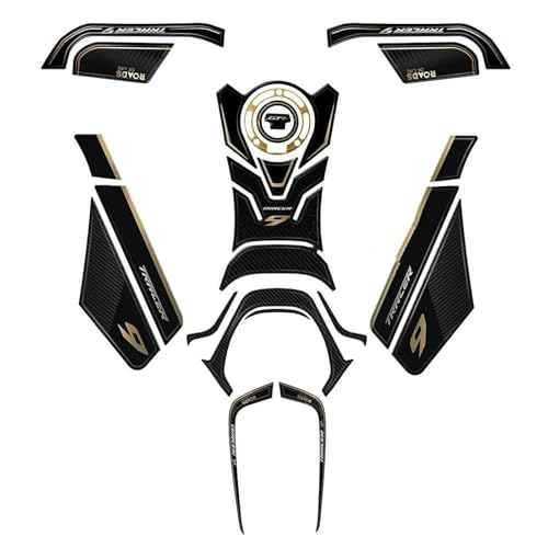 Autocollants latéraux de réservoir Tracer 9GT+ contre les rayures