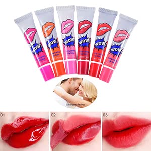 6Colours Womens Peel off Lipstick Peel off Lip