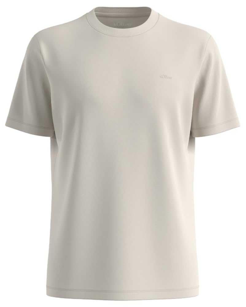 s.Oliver Herren 2185485 T-Shirt mit Logo (1er Pack)