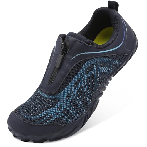 Scurtain-Unisex-Mens-Womens-Water-Shoes-Athletic-Sports-Aqua-Shoes-Barefoot-Hiking-Water-Shoes-Quick-Dry-Yoga-Pool-Swim-Surf-Beach-Walking-Shoes-with-Zipper