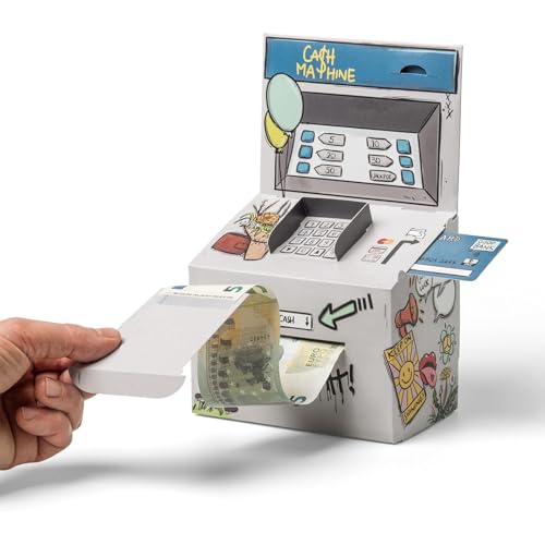 Zimoer Caja Sorpresa para Regalo de Dinero - Original para Cumpleaños, Bodas y Comuniones - DIY con Mensajes Personalizables y Diseño Festivo Zimoer Caja Sorpresa para Regalo de Dinero - Original para Cumpleaños, Bodas y Comuniones - DIY con Mensajes Personalizables y Diseño Festivo