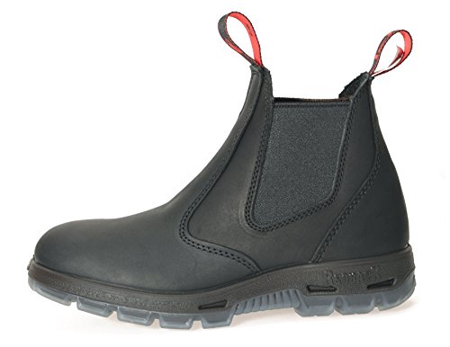 REDBACK UBBK BOOTS US 10 AU-UK 9 Black Slip-On Full Grain Leather Boot2