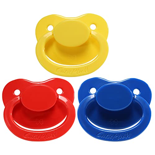 Tétine adulte lot de 3 grand bouclier pour stopper le stress et les tensions maxillaires