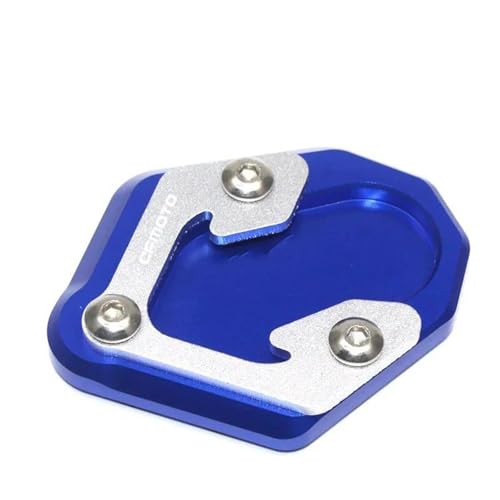 Extension de béquille CFMOTO 700CL-X Finition Aluminium Anodisé Élargisseur de Support Bleu