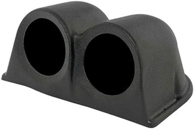 Suporte de painel para 2 manômetros GlowShift GS-UDD em plástico ABS – 52 mm