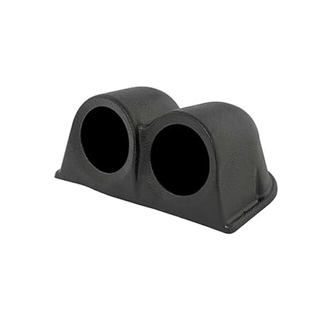 GlowShift Universal Fitment Black Single Gauge Swivel Dashboard Pod - View #3