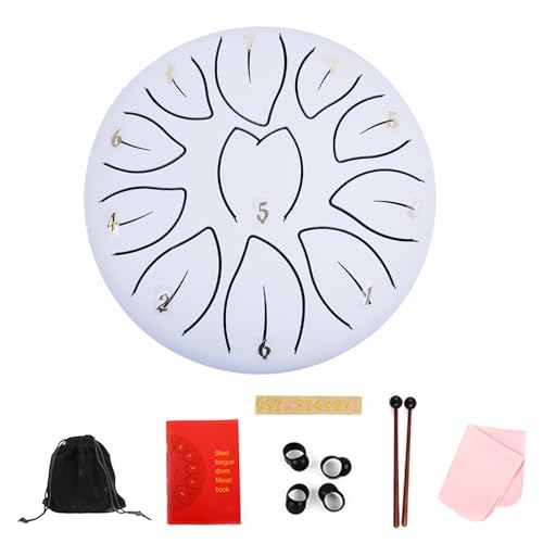 ポータブルスモールドラムポータブルハンドパンパーカッションインストゥルメント11トーンスモールスチール舌ミュージカルおもちゃメタルハンドパンドラムミュージックキッズ