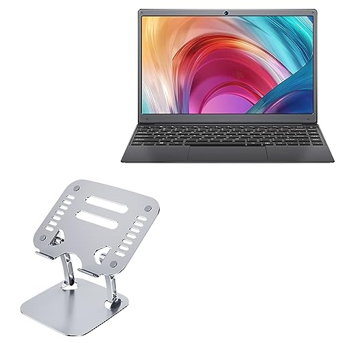 Soporte para laptop BoxWave ajustable metálico plateado