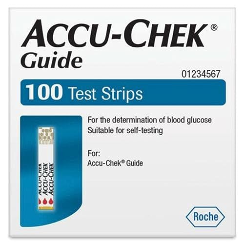 Accu-Chek Guide, Strisce Reattive per Misurare la Glicemia, 100 Pezzi