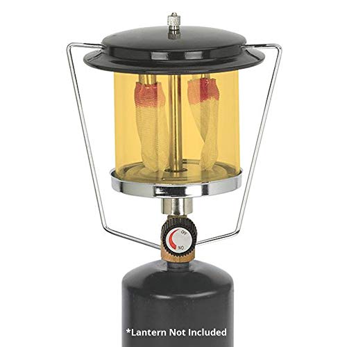 Stansport Substituição de globo de lanterna de vidro âmbar (167-63)