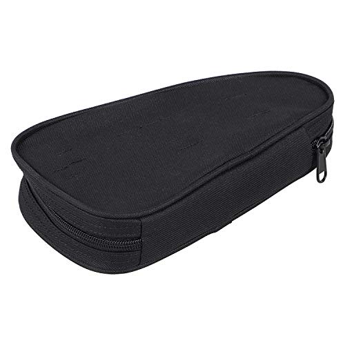 Bolsa de herramienta ovalada negra para motocicleta en nylon para Harley Dyna Softail Touring Electra Glide Road King miniatura 7