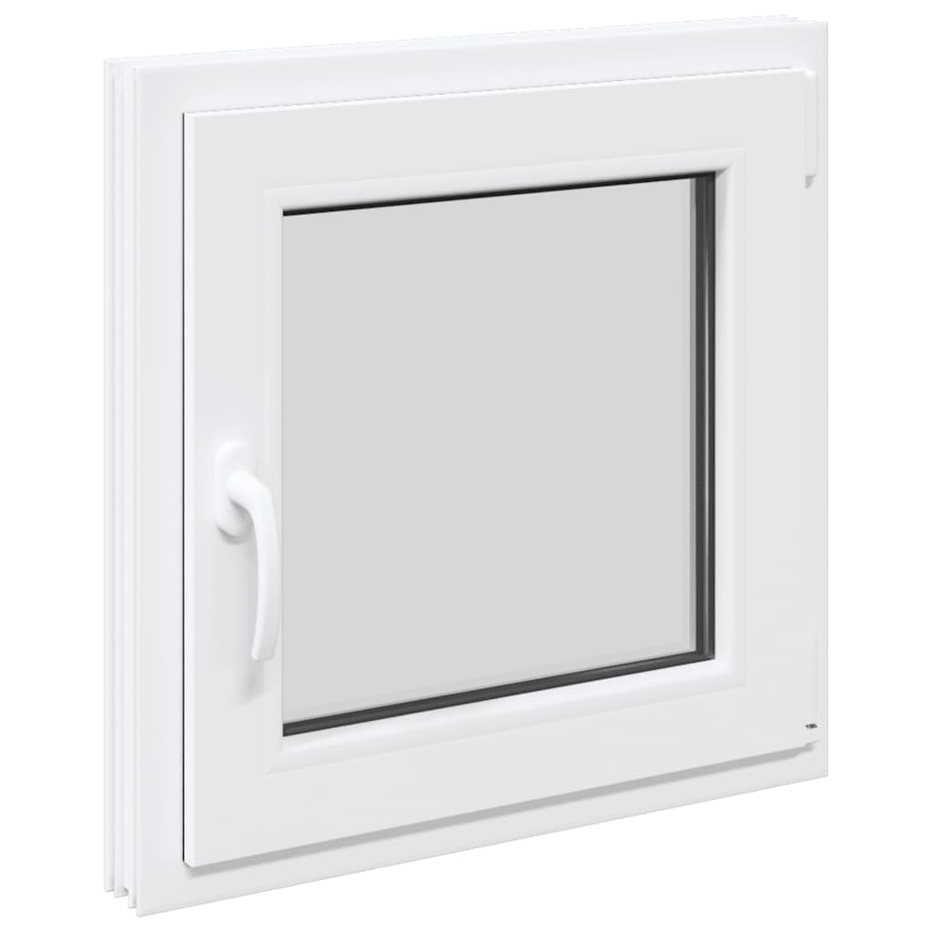 vidaXL Finestra per Cantina RISOR 50x50 cm Anta ribalta DIN Destra Bianca