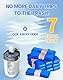 NETONDA 12er Nachfüllkassetten Windeleimer Nachfüllfolie für DressUpXL ClassicXL Nachfüllbeutel für Spross Twist&Click Nachfüllkassette für LitterLocker LittyCat Katzenstreueimer