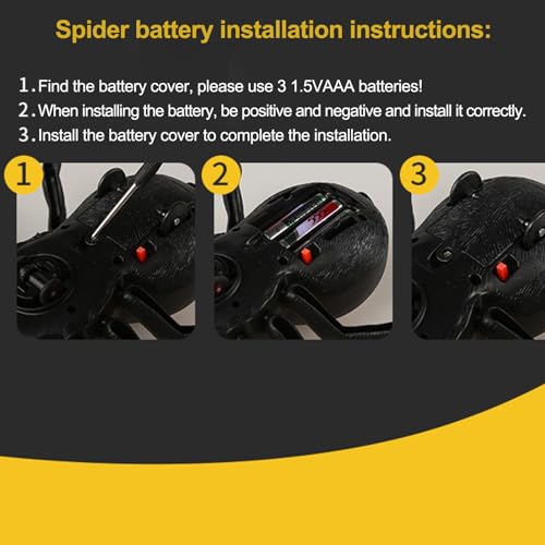 Brinquedo de aranha de Halloween | Brinquedo de Halloween,Brinquedos e conjuntos de animais eletrôni