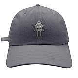 JPAK Robot Baseball Cap Embroidered Cotton Dad Hat - Funny Gray