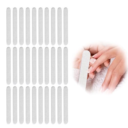 30 Pièces Limes A Ongles, Limes A Ongles Professionnelles,Lime a Ongles Professionnel,Double Face pour Manucure Cosmétique,Salon de Coiffure, Animaux Domestiques, Maison