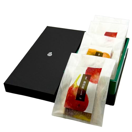 ドライフルーツ 潤果(柿・無花果)セット 潤果(柿・秋王)60g×2袋 潤果(無花果・とよみつ姫)50g×2袋入り箱